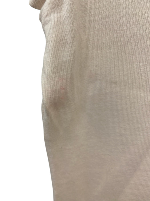 Kate Spade Saturday Size M Cream Cotton Square Neck Short Sleeve Top Cream / M
