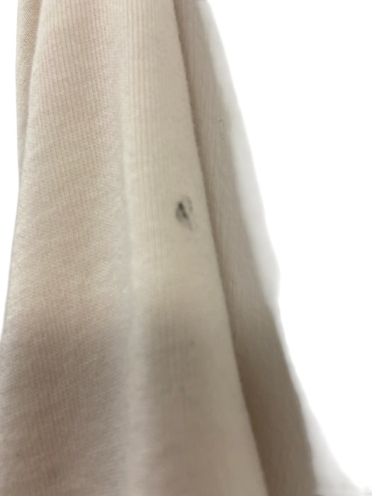 Kate Spade Saturday Size M Cream Cotton Square Neck Short Sleeve Top Cream / M