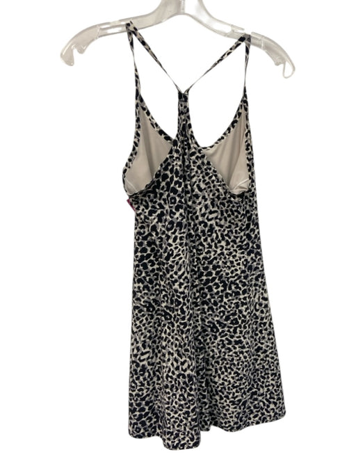 Outdoor Voices Size S Black, gray & white Nylon Blend Printed Athletic Dress Black, gray & white / S