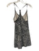 Outdoor Voices Size S Black, gray & white Nylon Blend Printed Athletic Dress Black, gray & white / S