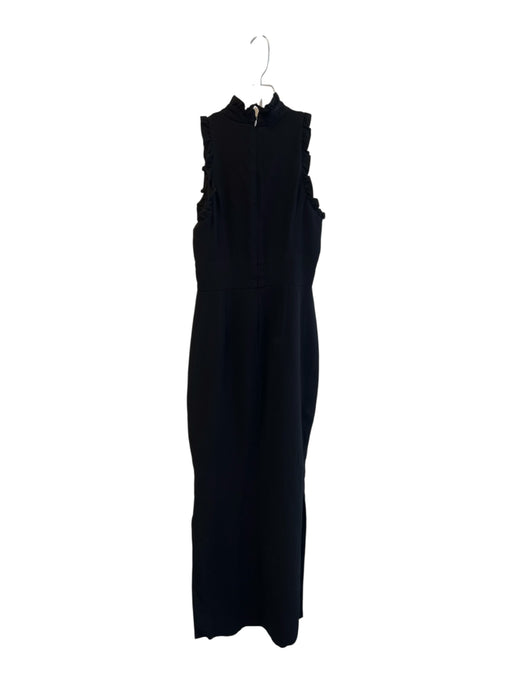 Shoshanna Midnight Size 2 Black No Fabric Tag Halter Neck Sleeveless Maxi Dress Black / 2