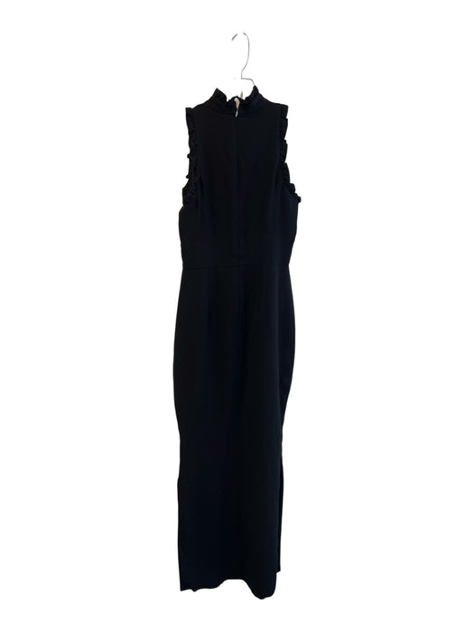 Shoshanna Midnight Size 2 Black No Fabric Tag Halter Neck Sleeveless Maxi Dress Black / 2