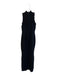 Shoshanna Midnight Size 2 Black No Fabric Tag Halter Neck Sleeveless Maxi Dress Black / 2