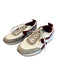 Rag & Bone Shoe Size 41 Cream & Maroon Leather Upper Suede lace up Sneaker Shoes Cream & Maroon / 41