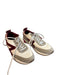 Rag & Bone Shoe Size 41 Cream & Maroon Leather Upper Suede lace up Sneaker Shoes Cream & Maroon / 41