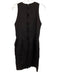 Kay Unger Size Est S Black Sleeveless Ruffle Dress Black / Est S