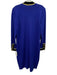 St. John Collection Size Est M Purple Blue & Black Missing Fabric Tag Sweater Purple Blue & Black / Est M