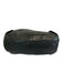 B Makowsky Black Leather Stitch Detail Magnetic Snap Closure Shoulder Bag Black