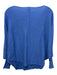 Kerisma Size S/M Blue Cashmere Blend Rolled Edges Dolman sleeve Sweater Blue / S/M