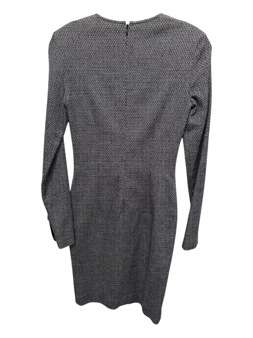 Stella McCartney Size S Black & White Tweed Woven Above knee Sheath Dress Black & White / S