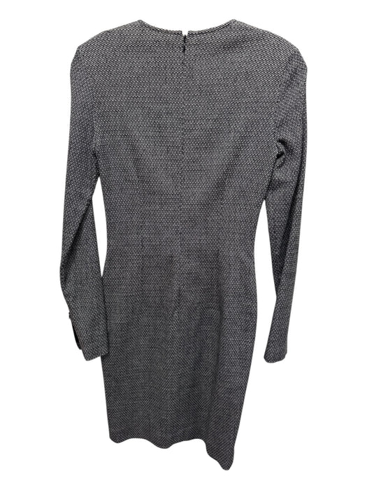 Stella McCartney Size S Black & White Tweed Woven Above knee Sheath Dress Black & White / S