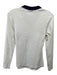 Peserico Size Est XS White & Navy Blue Missing Fabric Tag Long Sleeve Top White & Navy Blue / Est XS