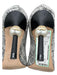 Chanel Shoe Size 35 Black & White textile upper Tweed Toe Cap Heel Detail Pumps Black & White / 35