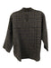 Kal Rieman Size S Gray, Brown & Blue Wool & Cashmere Plaid Button Front Jacket Gray, Brown & Blue / S