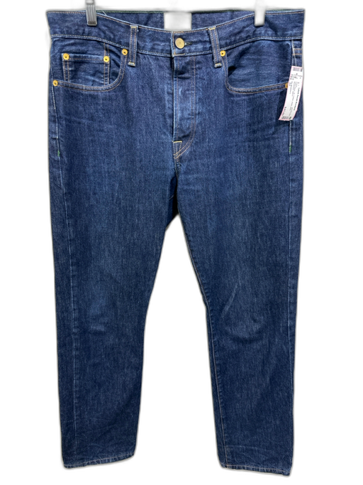 Sid Mashburn Size 33 Dark Wash Cotton Solid Jean Men's Pants Dark Wash / 33