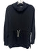 Varley Size S Black Viscose & Polyester Turtleneck Long Sleeve Side Slit Sweater Black / S