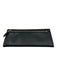 Prada Black Saffiano Leather Bow detail Stamped Logo Snap Button Wallets Black