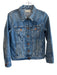 Madewell Size M Blue 100% Corn Denim Medium Dark Wash pocket Long Sleeve Jacket Blue / M