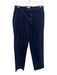 Bella Dahl Size M Navy Tencel & Viscose Mid Rise Elastic Back Zip Fly Pants Navy / M