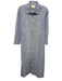 Sail To Sable Size XS Blue & White Cotton Slip Incld Long Sleeve Striped Dress Blue & White / XS