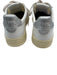 Autry Shoe Size 38 White Leather Upper Perforated Side Logo Low Top Sneakers White / 38