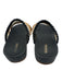 Kaanas Shoe Size 7 Black, Beige & Brown Leather Upper Twist Strap Mule Sandals Black, Beige & Brown / 7