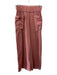 Free People Size XS Red Cotton High Rise Elastic Waist Wide Leg Pockets Pants Red / XS