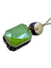 Swarovski Gold, Green, Purple Crystal Dainty Chain Pendant Necklace Gold, Green, Purple