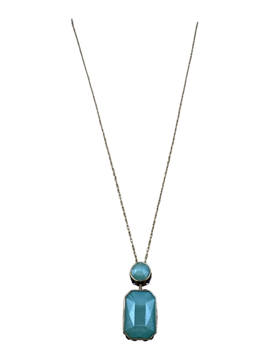 Swarovski Gold, Green, Purple Crystal Dainty Chain Pendant Necklace Gold, Green, Purple