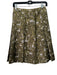 Moschino Cheap & Chic Size 4 Green, White, Black Silk Side Zip City Print Skirt Green, White, Black / 4