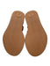 Ancient Greek Sandals Shoe Size 37 Beige Leather Upper Strappy Platform Sandals Beige / 37