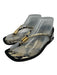 Khaite Shoe Size 37 Yellow Beige & Black Leather Upper Snakeskin print Sandals Yellow Beige & Black / 37