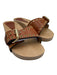 Isabel Marant Shoe Size est 37 Cognac Brown Leather Upper Grommet Sandals Cognac Brown / est 37