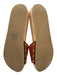 Isabel Marant Shoe Size est 37 Cognac Brown Leather Upper Grommet Sandals Cognac Brown / est 37