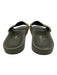 Chanel Shoe Size 37 Army Green & Gold textile upper Chain Detail Charm Sandals Army Green & Gold / 37