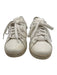Valentino Garavani Shoe Size 36.5 White & Gold Tone Leather Upper Sneakers White & Gold Tone / 36.5