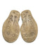 Valentino Garavani Shoe Size 36.5 White & Gold Tone Leather Upper Sneakers White & Gold Tone / 36.5