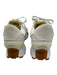 Adidas Shoe Size Est 6.5 White & Beige textile upper Suede Detail T Toe Sneakers White & Beige / Est 6.5