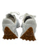 New Balance Shoe Size 6.5 White Leather Upper Perforated Logo Low Top Sneakers White / 6.5