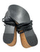 Ancient Greek Sandals Shoe Size 37 Black & Brown Leather Upper Strappy Sandals Black & Brown / 37