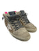 Golden Goose Shoe Size 36 Greige, Gold & Pink Leather Upper Mid Top Sneakers Greige, Gold & Pink / 36