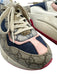 Gucci Shoe Size 37 Navy Blue, Cream & Brown textile upper Guccissima Sneakers Navy Blue, Cream & Brown / 37