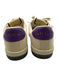 Gucci Shoe Size 37 Cream White, Blue & Purple Leather & Textile Upper Sneakers Cream White, Blue & Purple / 37