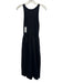 Pistola Size XS Black Viscose & Cotton Blend Fabric Block Sleeveless Dress Black / XS