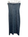 Rag & Bone Size 2 Dark Wash Rayon Blend Strapless Denim Print Paneled Dress Dark Wash / 2