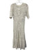 Loveshackfancy Size 2 Cream White Cotton Embroidered Lace Button Front Dress Cream White / 2
