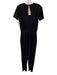 Sweaty Betty Size 4 Black Polyamide Blend Short Sleeve Drawstring Waist Jumpsuit Black / 4