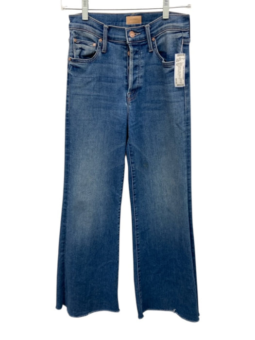Mother Size 25 Medium Wash Cotton Blend Denim High Rise Button Fly Jeans Medium Wash / 25