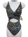 Summersalt Size 4 Blue & Orange Polyamide Blend Criss Cross Front Swimsuit Blue & Orange / 4