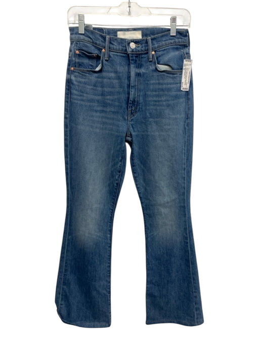 Mother Superior Size 26 Medium Wash Cotton Denim High Rise Whiskering Jeans Medium Wash / 26